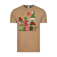 Vintage Coffee be merry Vintage Tee - BundleAndBundleShop