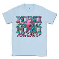 Dusty Blue racing mini Classic Tee - AdoDesignShop