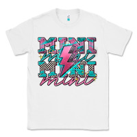 White racing mini Classic Tee - AdoDesignShop