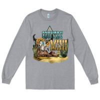 Heather Grey country mini Long Sleeve Tee - NancyCooperArtShop