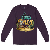 Plum country mini Long Sleeve Tee - NancyCooperArtShop