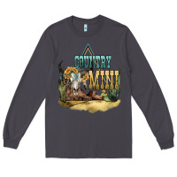 Smoke country mini Long Sleeve Tee - NancyCooperArtShop