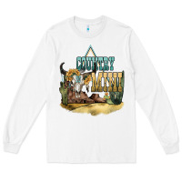 White country mini Long Sleeve Tee - NancyCooperArtShop