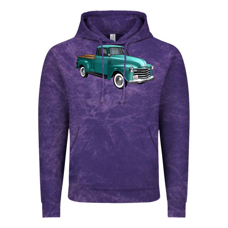 Western Truck Right 34 View Vintage Hoodie by FaDigitalArtStudio | Teevron