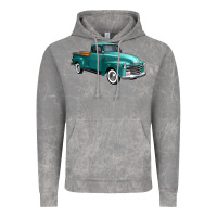 Cloud Rock western truck right 34 view Vintage Hoodie - FaDigitalArtStudio