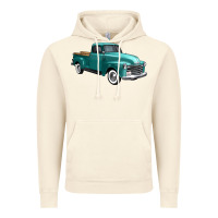 Vintage Artic western truck right 34 view Vintage Hoodie - FaDigitalArtStudio