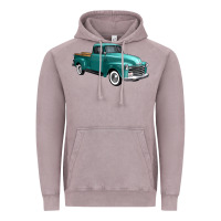Vintage Zinc western truck right 34 view Vintage Hoodie - FaDigitalArtStudio