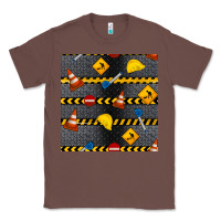 Chestnut construction signs seamless pattern Classic Tee - BundleAndBundleShop