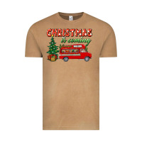 Vintage Camel christmas is coming Vintage Tee - BundleAndBundleShop