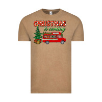 Vintage Coffee christmas is coming Vintage Tee - BundleAndBundleShop