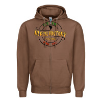 Chestnut black history Zipper Hoodie - MaliasSmallBusiness