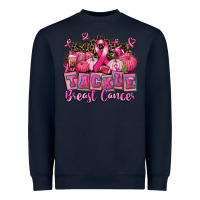 Navy tackle breast cancer with pumpkin Heavyweight Sweatshirt - AdoDesignShop