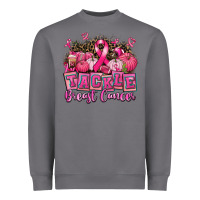 Storm tackle breast cancer with pumpkin Heavyweight Sweatshirt - AdoDesignShop