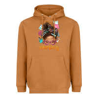 Meerkat Messy Bun Nursing With Leopard Glasses Bbs Heavyweight Hoodie - BundleAndBundleShop
