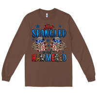 Chestnut star spangled and hammered skeleton hand Long Sleeve Tee - Jasminsmagicworld