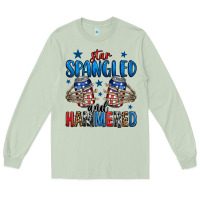 Matcha star spangled and hammered skeleton hand Long Sleeve Tee - Jasminsmagicworld