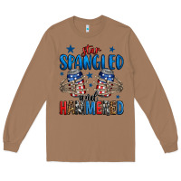 Toasted Coconut star spangled and hammered skeleton hand Long Sleeve Tee - Jasminsmagicworld