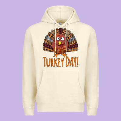Happy Turkey Day - Thanksgiving Party Premium Hoodie Designed By Bettercallsaul
