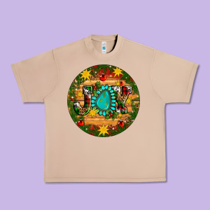 Christmas Gemstone Joy Ornament Urban Heavy Tee Designed By Artiststas