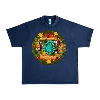Navy Christmas gemstone joy ornament Urban Heavy Tee - Artiststas