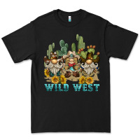 Black wild west western gnome Premium Tee - BarkalooDesign