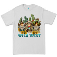 Dove Grey wild west western gnome Premium Tee - BarkalooDesign