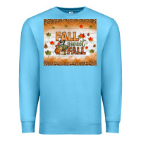 Ocean Blue fall sweet fall tumbler Premium Sweatshirt - BundleAndBundleShop