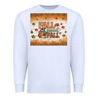 White fall sweet fall tumbler Premium Sweatshirt - BundleAndBundleShop