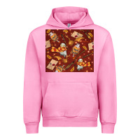 Fuchsia Pink wizard items with glitter Urban Hoodie - TumblerDesignByShophia