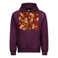 Mauve Wine wizard items with glitter Urban Hoodie - TumblerDesignByShophia