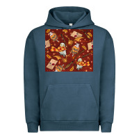 Pigment Midnight Navy wizard items with glitter Urban Hoodie - TumblerDesignByShophia