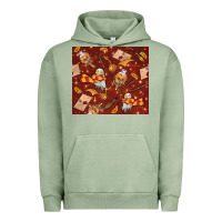 Pigment Oil Green wizard items with glitter Urban Hoodie - TumblerDesignByShophia