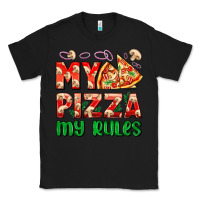 Black my pizza  my rules Classic Tee - AdoDesignShop