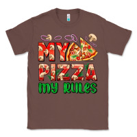 Chestnut my pizza  my rules Classic Tee - AdoDesignShop