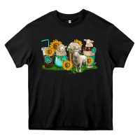 Black Sheep coffee cups Heavy Core Tee - texasbilliewilder