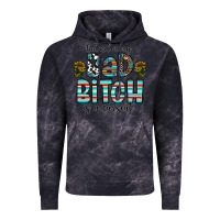 Cloud Black Behind Every Bad Bitch is a Carseat Vintage Hoodie - CowhideDigitalArt