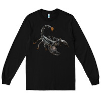 Black scorpion Long Sleeve Tee - LillyAllenDesigns