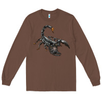 Chestnut scorpion Long Sleeve Tee - LillyAllenDesigns