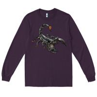 Plum scorpion Long Sleeve Tee - LillyAllenDesigns