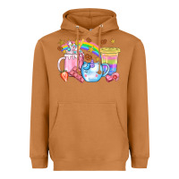 Meerkat Unicorn Coffee Cup With Star Bbs Heavyweight Hoodie - BundleAndBundleShop