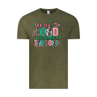 Vintage Olive life is good you should take one Vintage Tee - AdoDesignShop