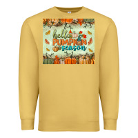 Antique Gold hello pumpkin season tumbler Premium Sweatshirt - BundleAndBundleShop