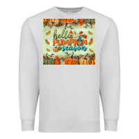 Dove Grey hello pumpkin season tumbler Premium Sweatshirt - BundleAndBundleShop