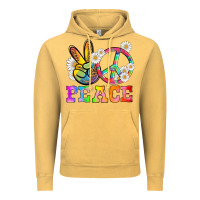 Vintage Mustard lgbtq peace and sembols Vintage Hoodie - HRA Design Shop