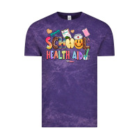 Cloud Purple school healt aid Vintage Tee - AdoDesignShop