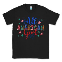Black all american girl Classic Tee - Artiststas