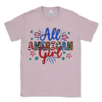 Lilac all american girl Classic Tee - Artiststas