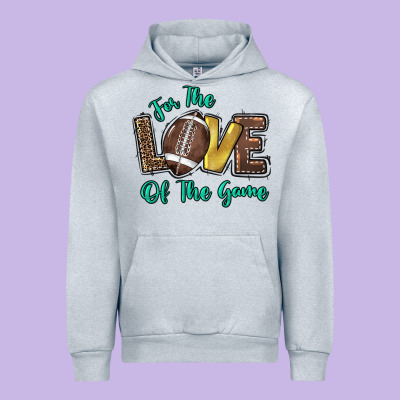 For The Love Of The Game Urban Hoodie Designed By Howdyjamesfarm