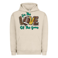 Pigment French Oak for the love of the game Urban Hoodie - HowdyJamesFarm