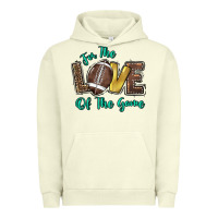 Pigment Pistachio for the love of the game Urban Hoodie - HowdyJamesFarm